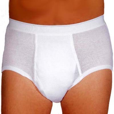 Washable Pads Incontinence on Washable Briefs With Built In Padding For Male Urinary Incontinence