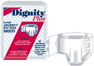 Dgnity Plus Disposable Adult Fitted Briefs HI30081