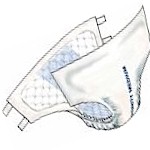 Dgnity Plus Disposable Adult Fitted Briefs HI30081