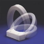 Hinged Elevated Toilet Seat MA72571